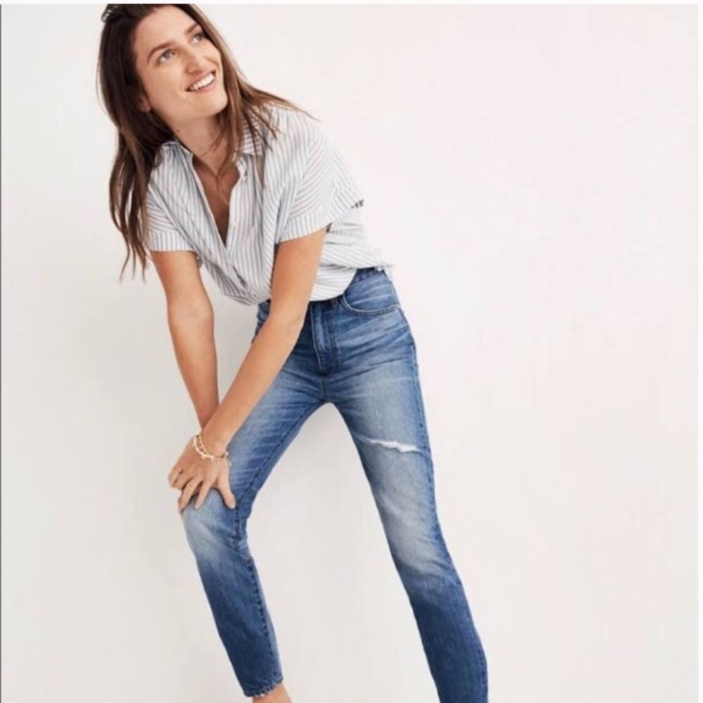 Madewell high rise rigid skinny jeans BNWOT